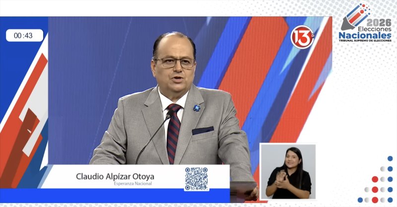 Presentación oficial del TSE: Claudio Alpízar marca distancia del continuismo y plantea una política sin gritos ni vulgaridad